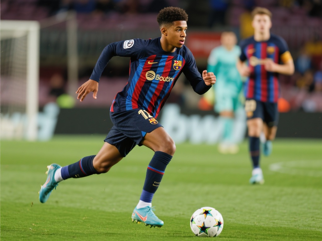 巴萨近期引进了一位备受关注的新星，这次转