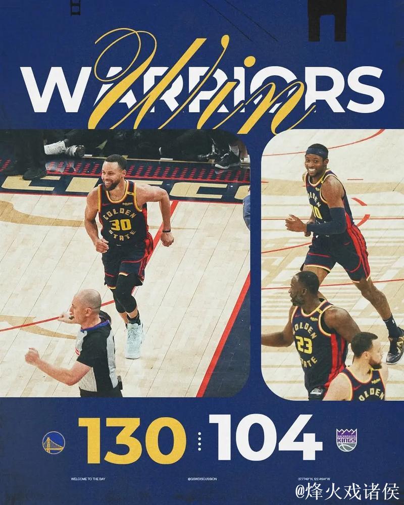 蒙克26+12完胜库里26分 国王大胜勇士喜迎4连胜